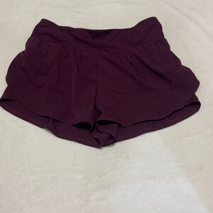 Women's Avia Burgundy Athletic Shorts M